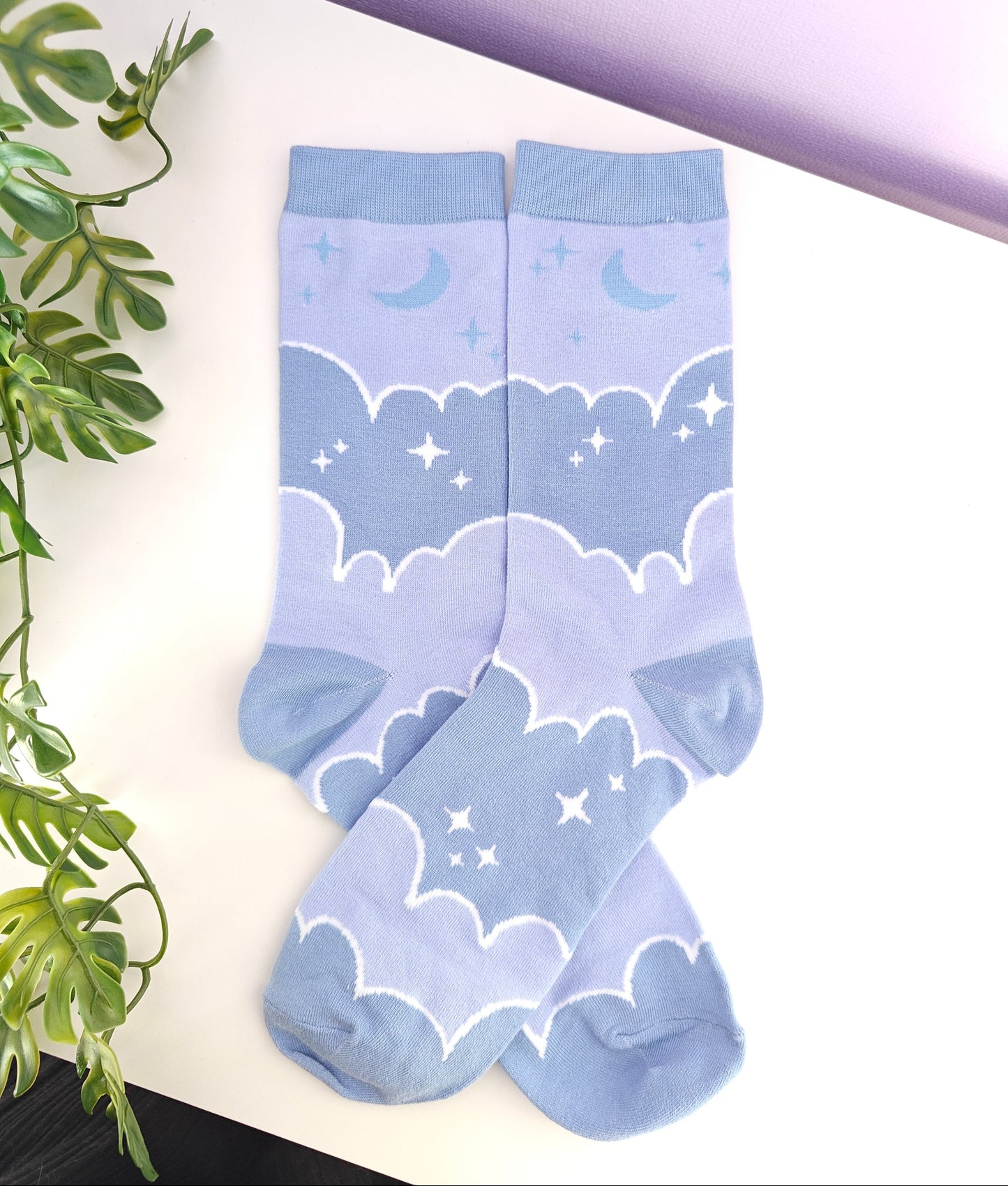 Nightsky stars socks (EU 38–42)