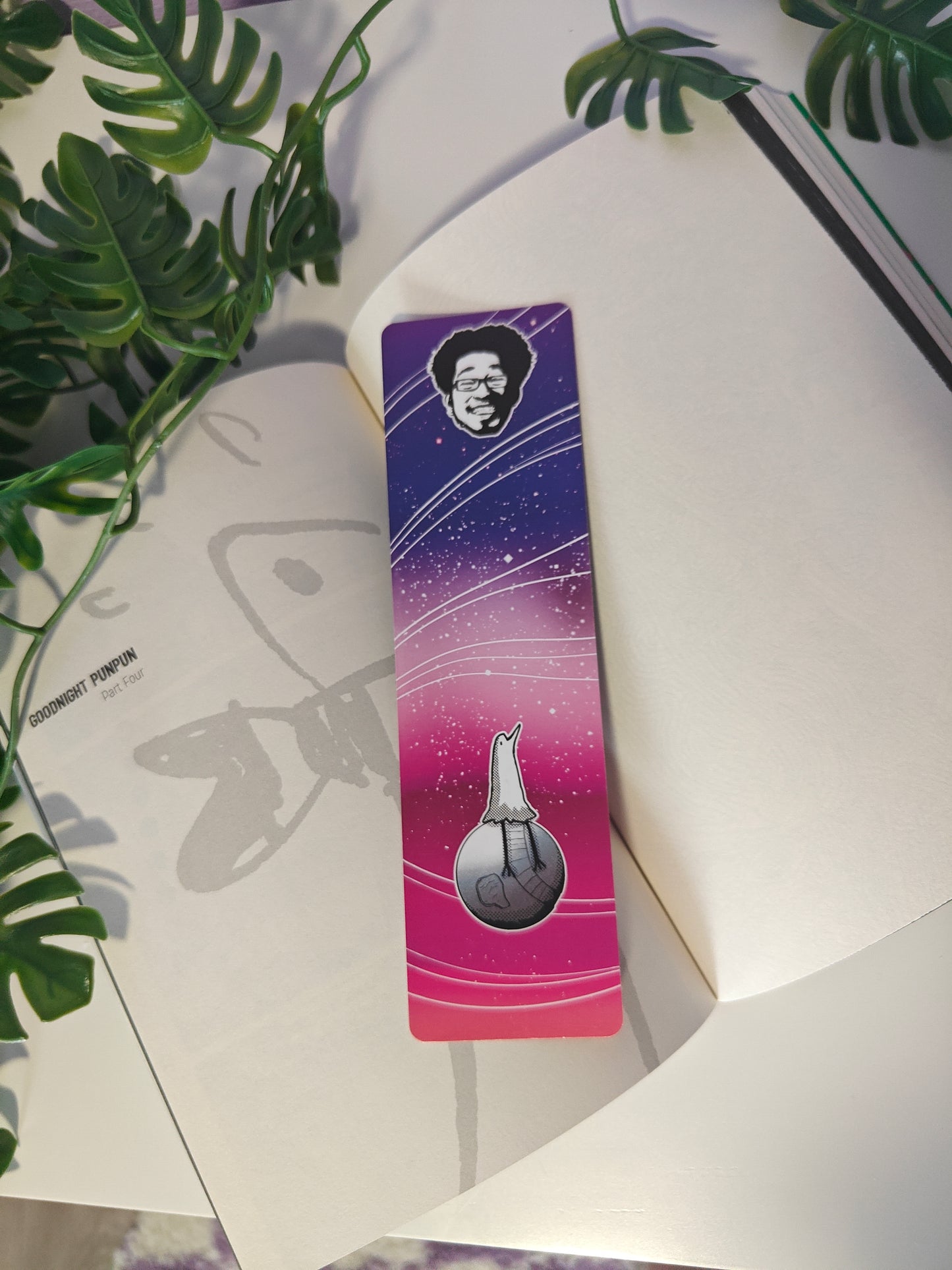 Bookmark Sad bird space