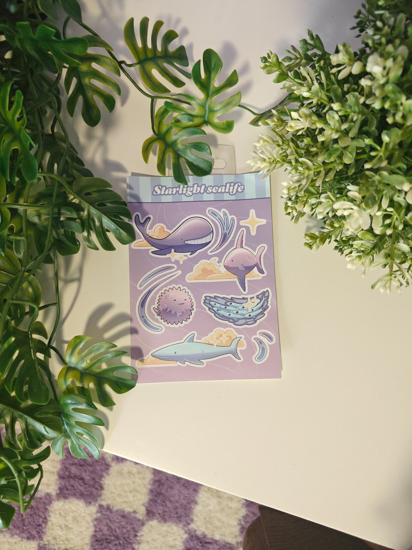 Stickersheet Starlight sealife