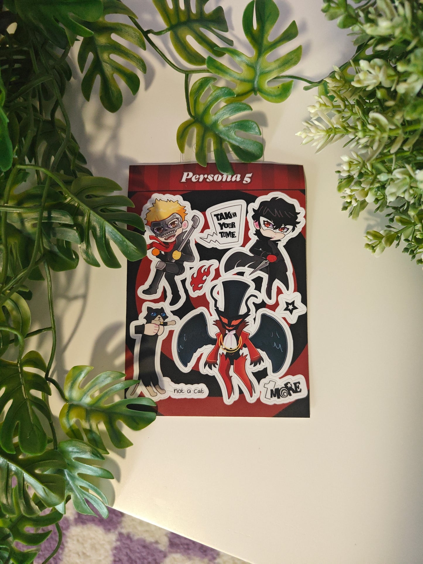Stickersheet red academy