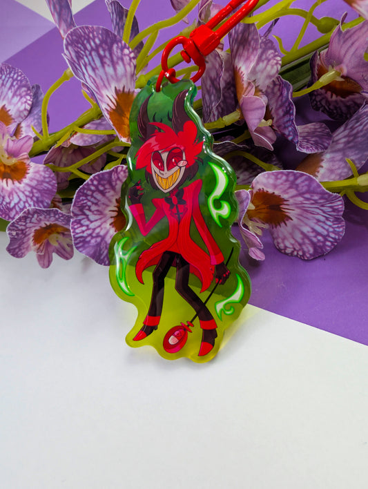 Acrylic charm Devil hotel