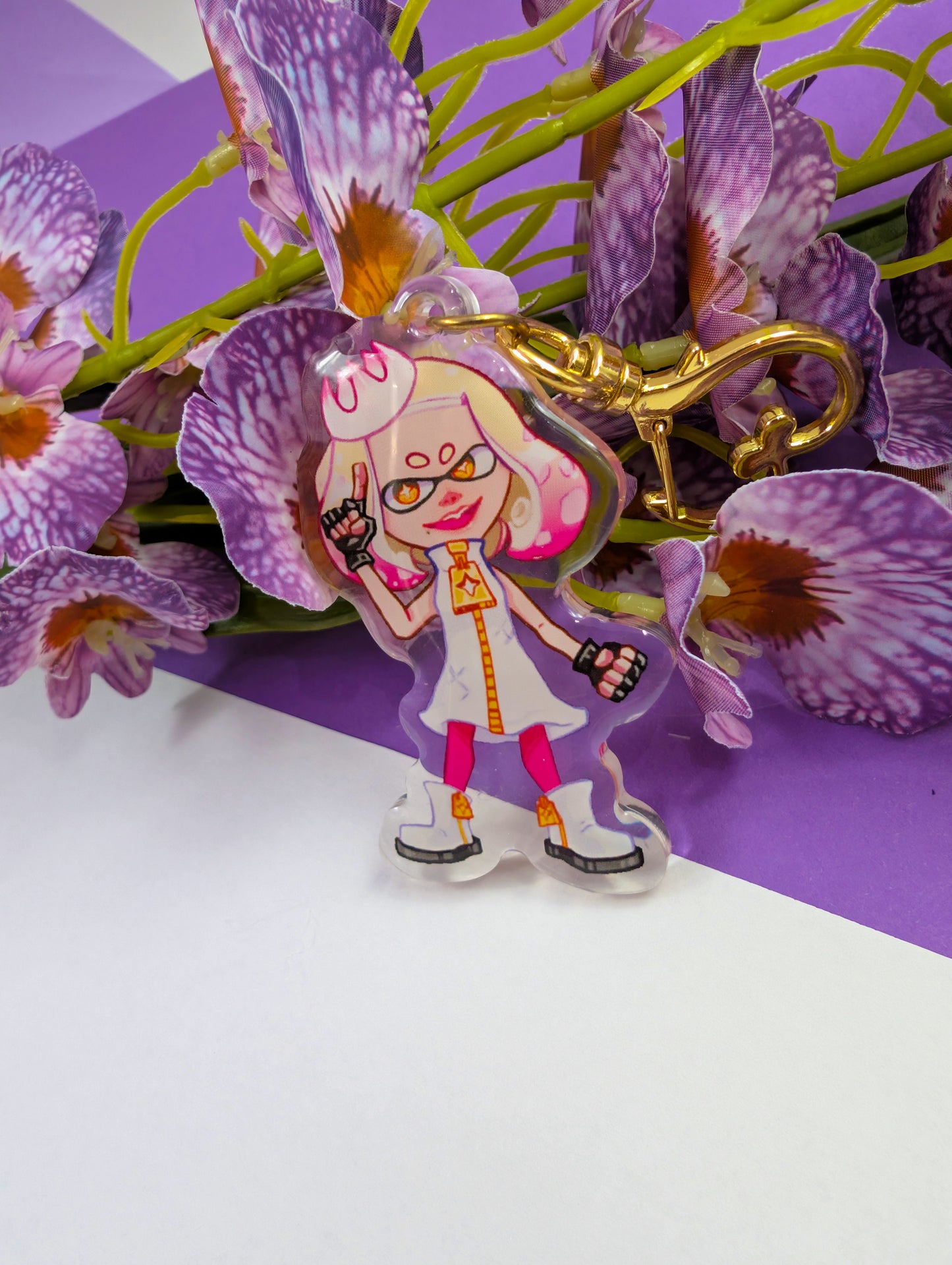 Acrylic charm Fishy people