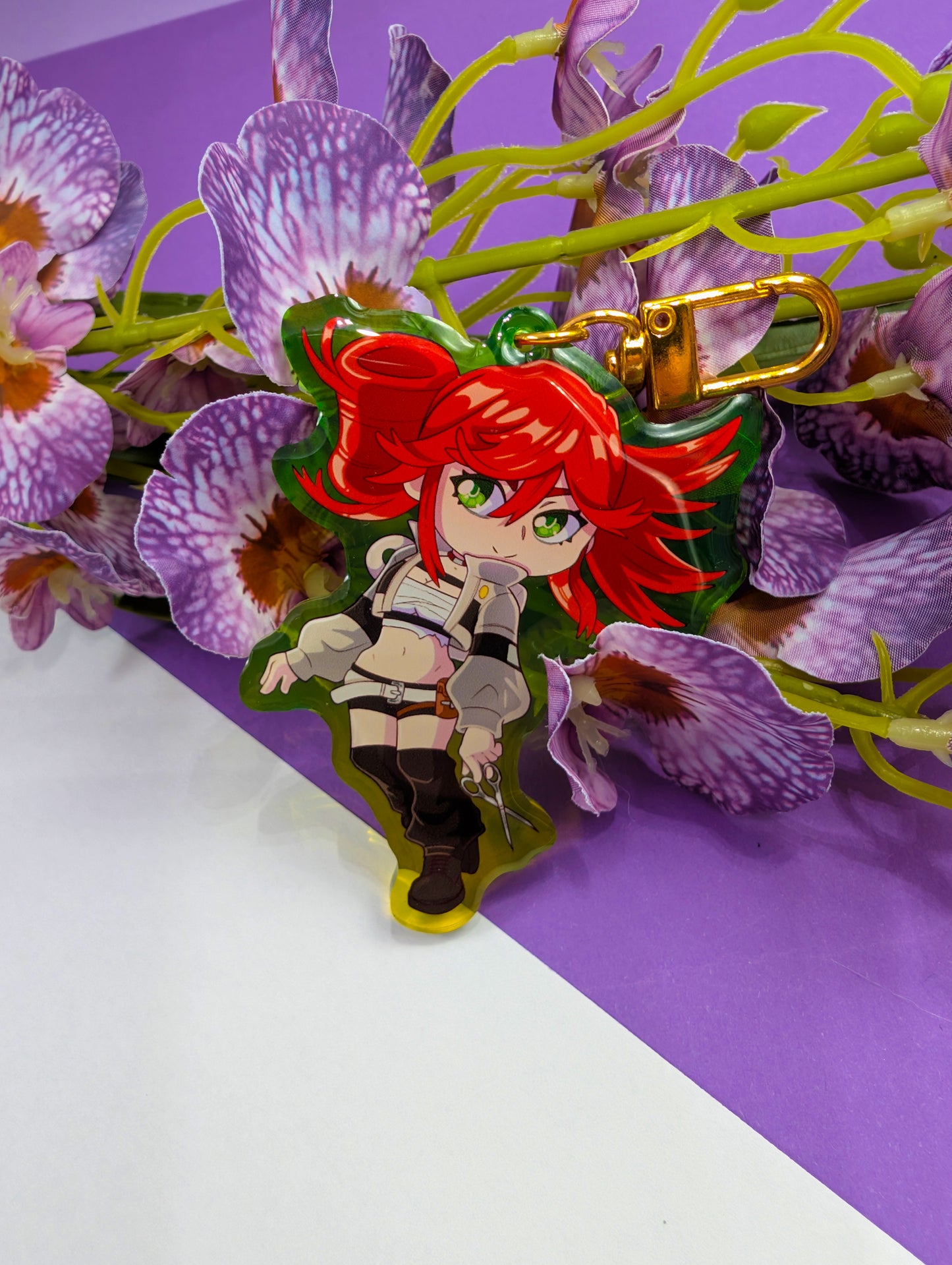 Acrylic charm Trash people