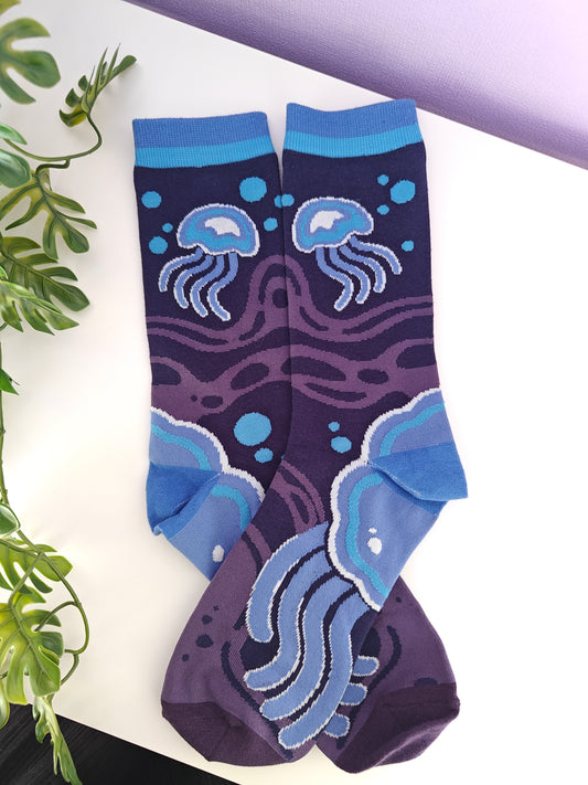 Deepsea jellyfish socks  (EU 38–42)
