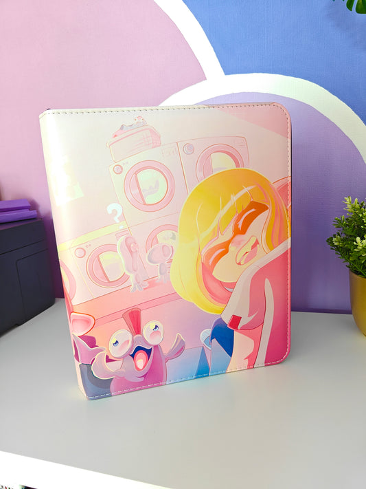 Smiling kid TCG Card Binders (3x3)