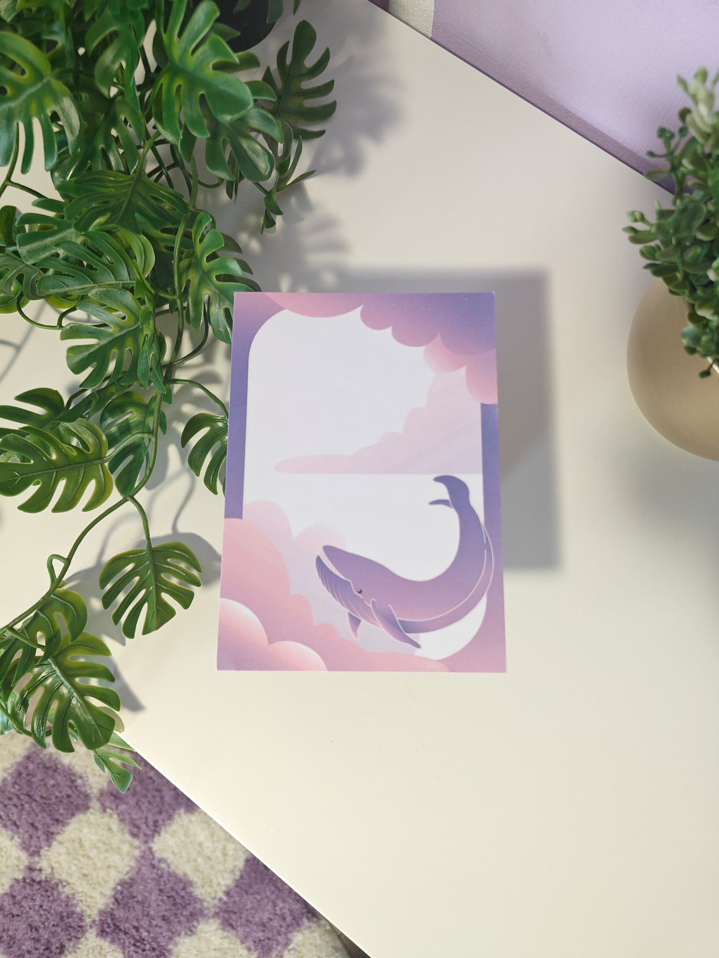 Notepad A6 Whale