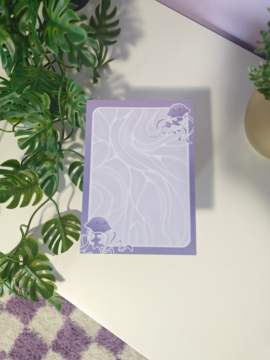 Notepad A6 Jellyfish