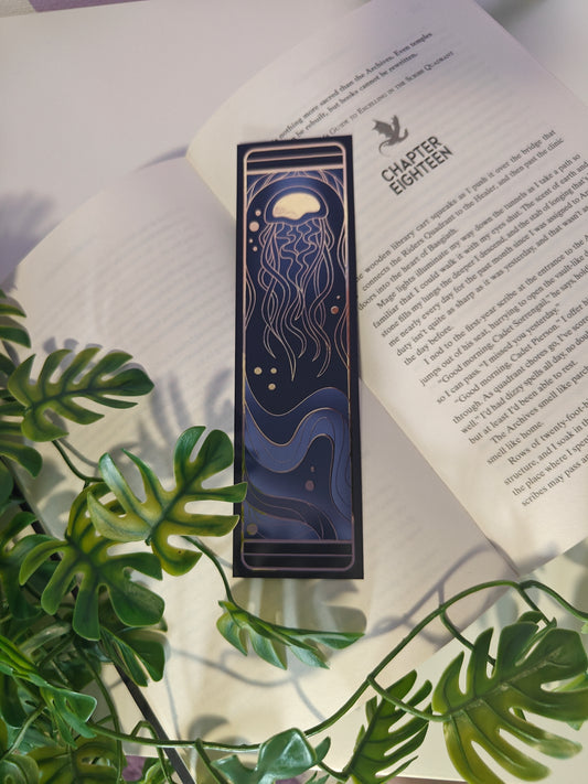 Bookmark foil Jellyfish