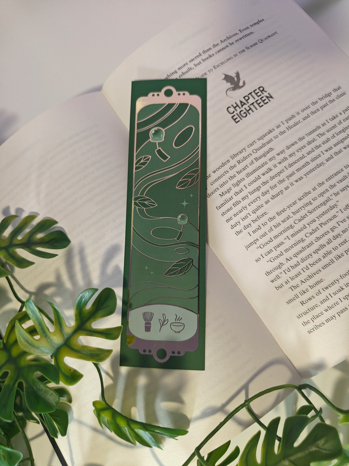 Bookmark foil Matcha