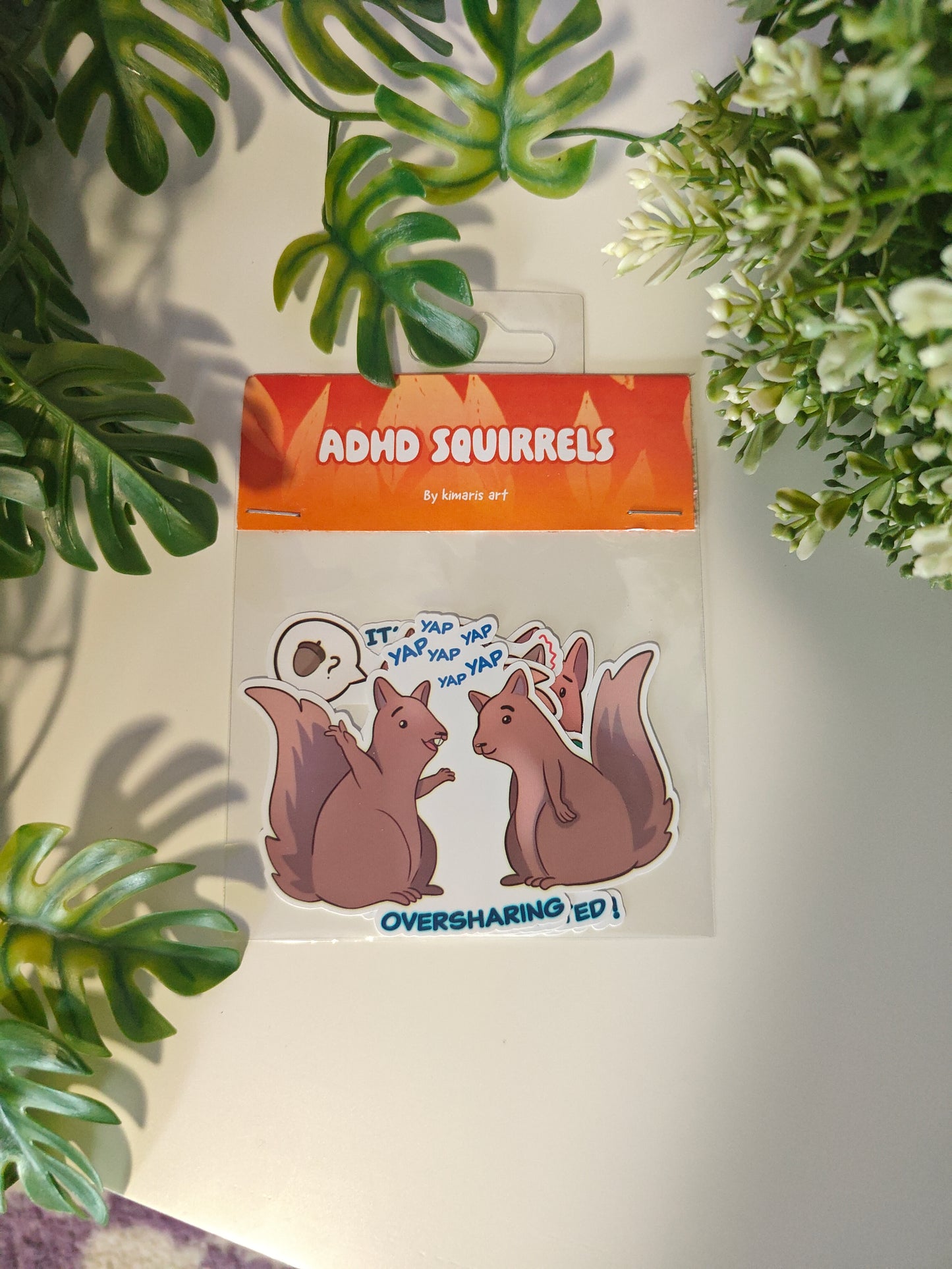 Adhd squirrels vol.2 Sticker Pack