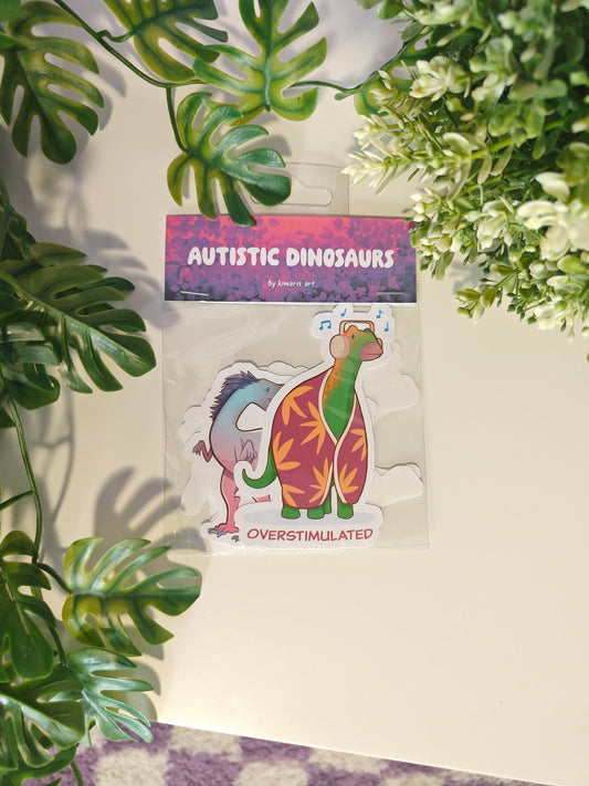 Autistic dinosaurus vol.2 Sticker Pack