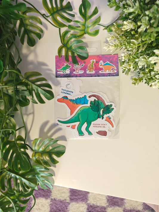 Autistic dinosaurus vol.2 Sticker Pack