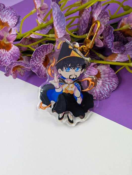 Acrylic charm Magic men