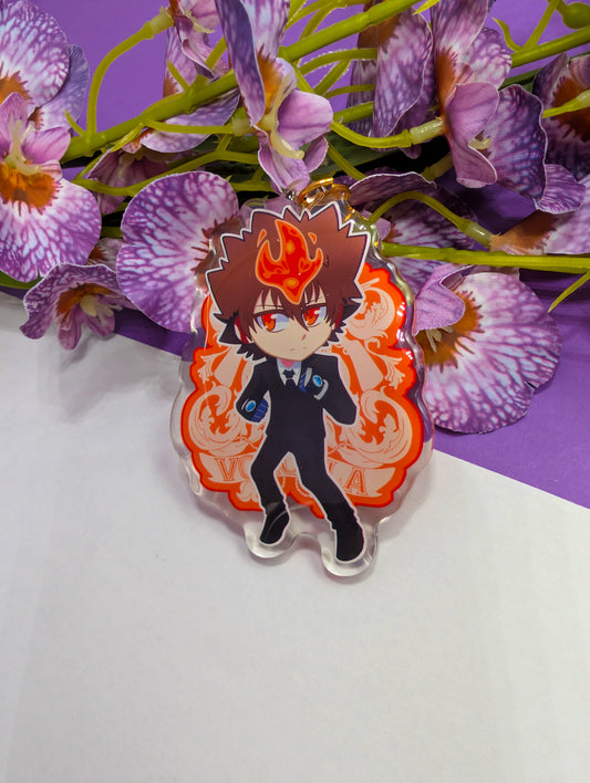 Acrylic charm Italian magical mobsters