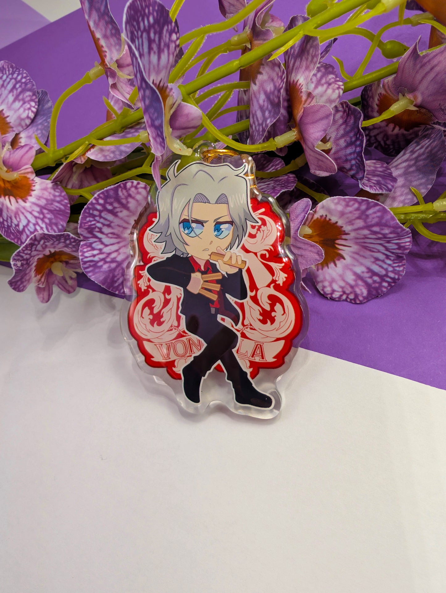 Acrylic charm Italian magical mobsters