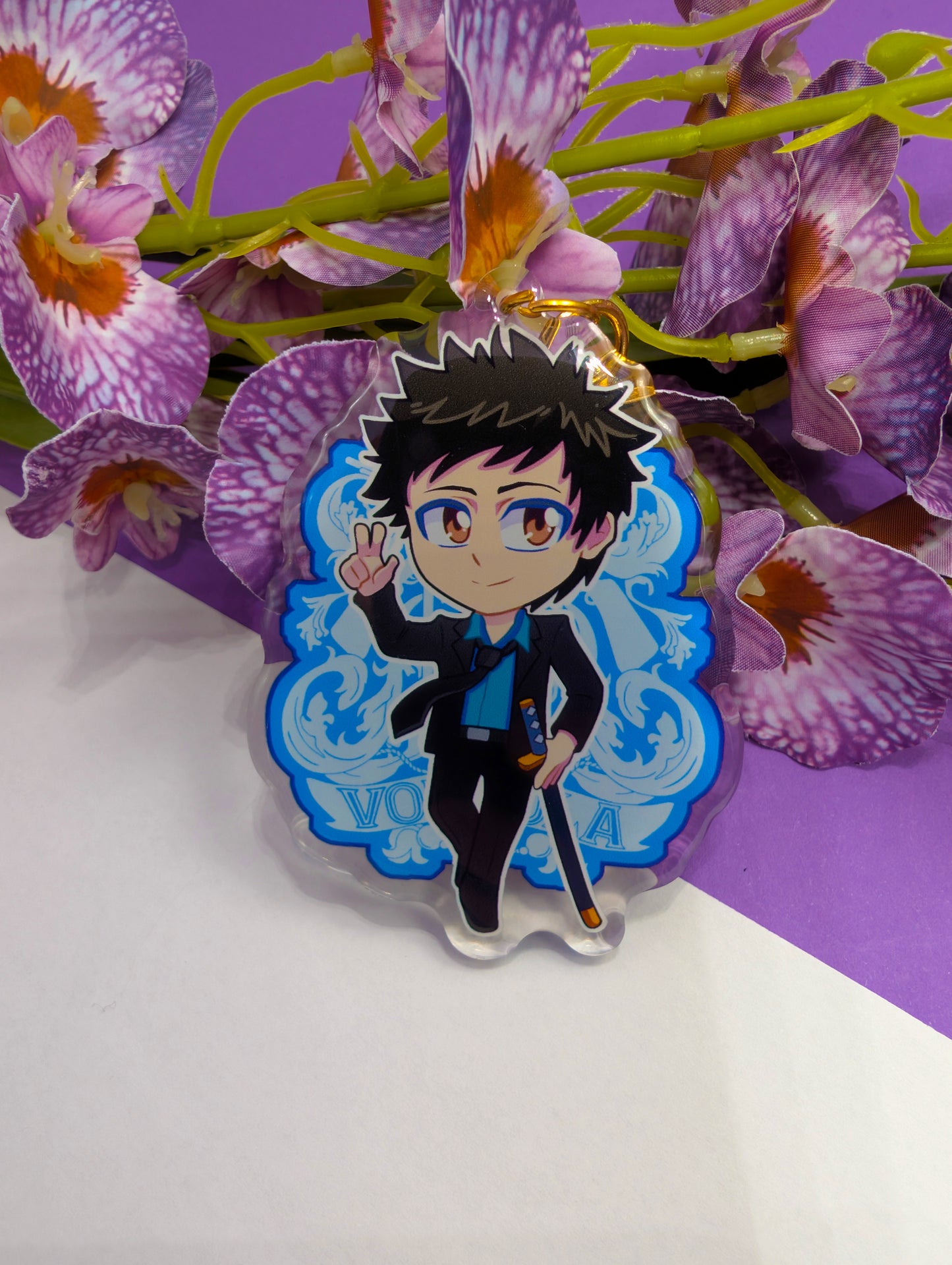 Acrylic charm Italian magical mobsters
