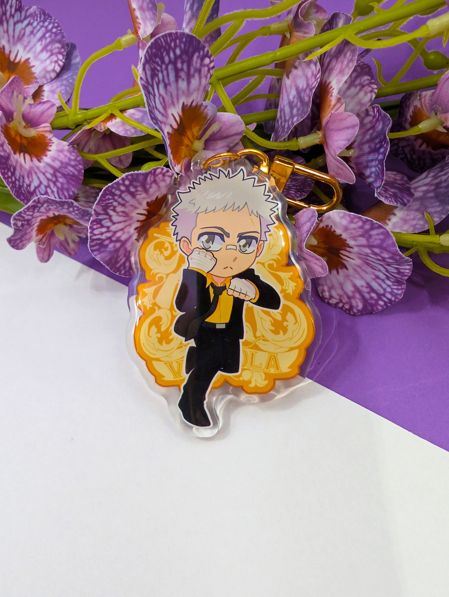 Acrylic charm Italian magical mobsters