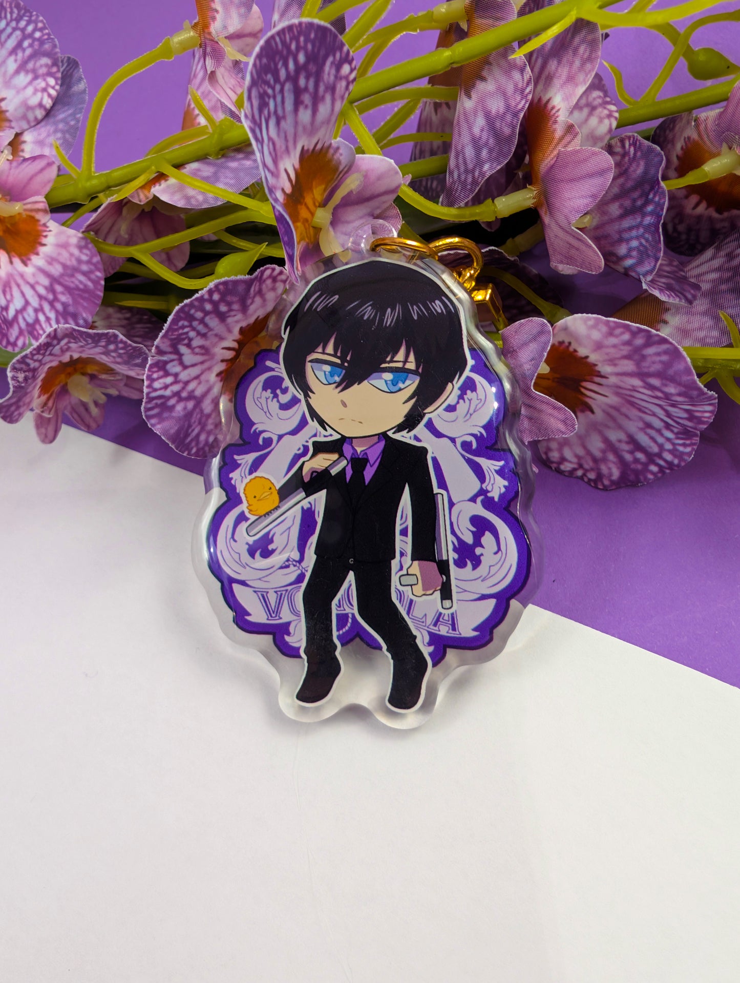 Acrylic charm Italian magical mobsters