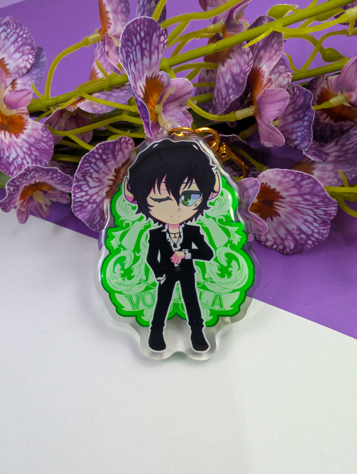 Acrylic charm Italian magical mobsters