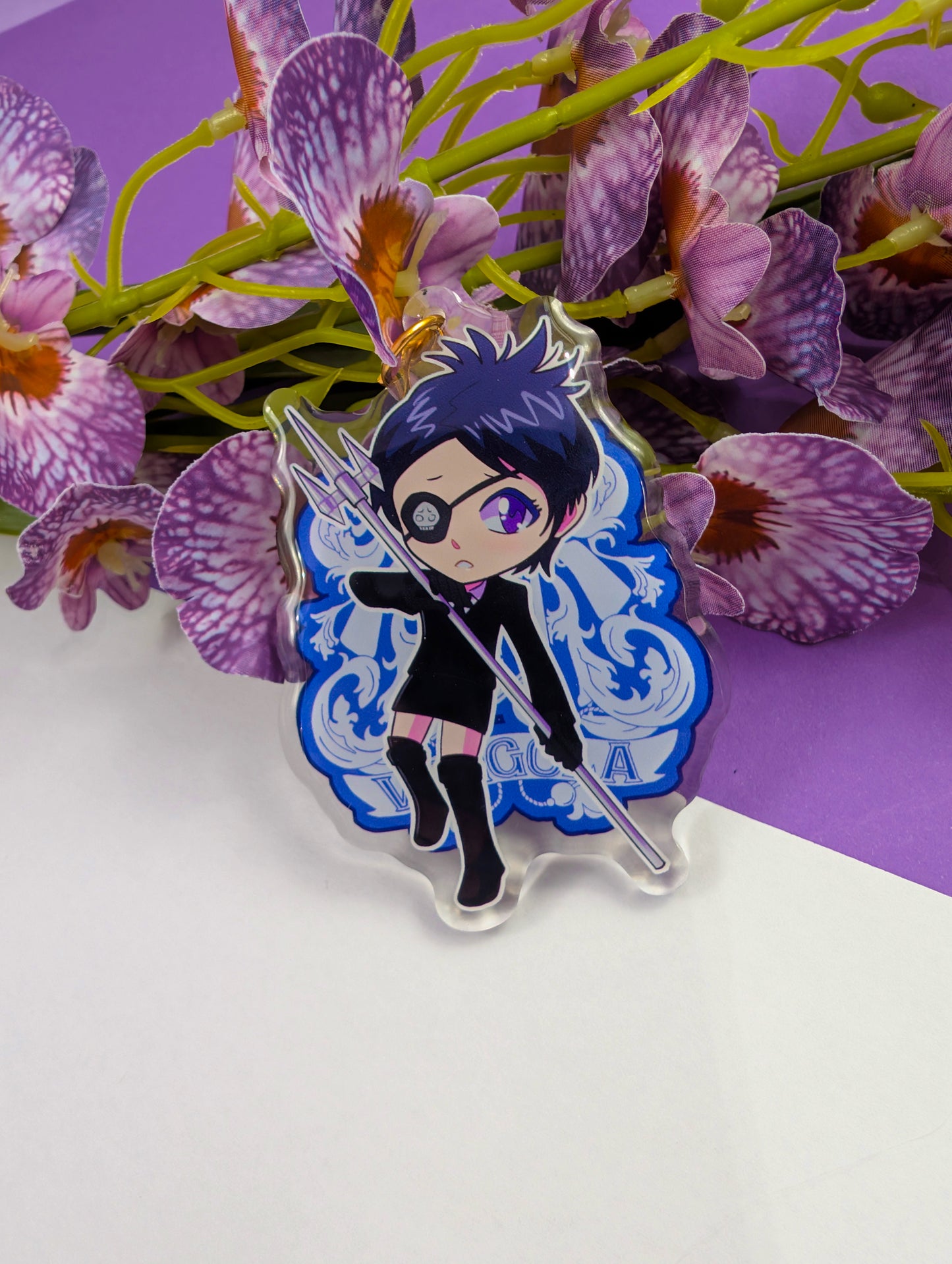 Acrylic charm Italian magical mobsters