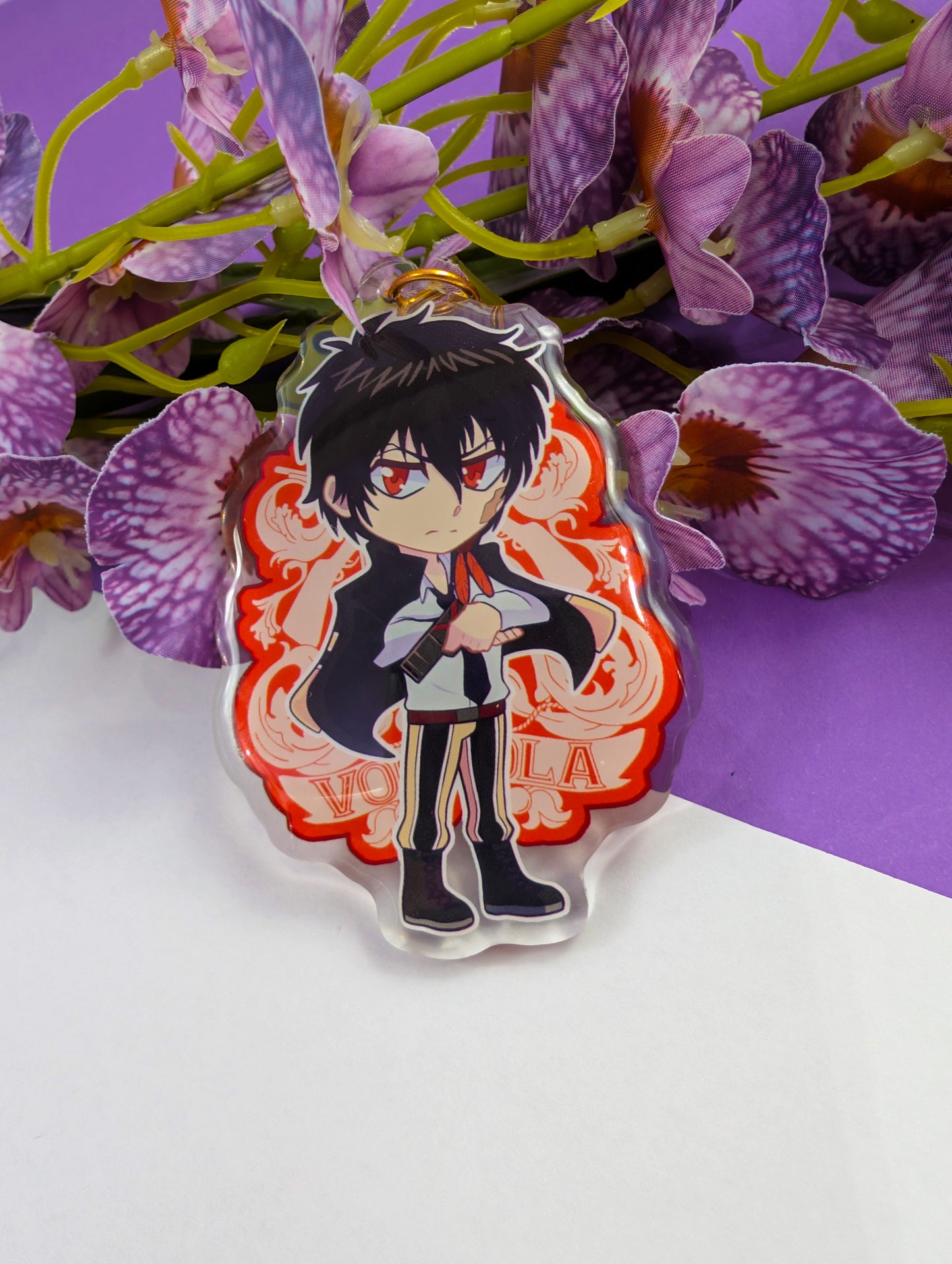 Acrylic charm Italian magical mobsters