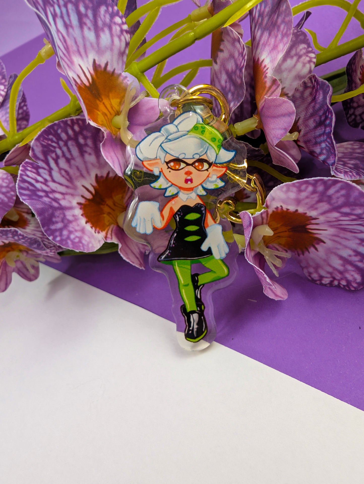 Acrylic charm Fishy people