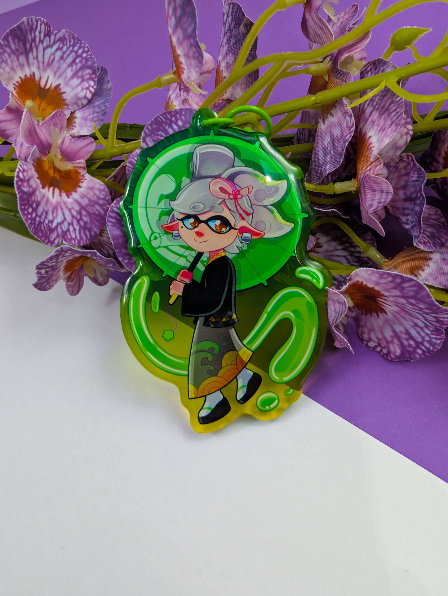 Acrylic charm Fishy people