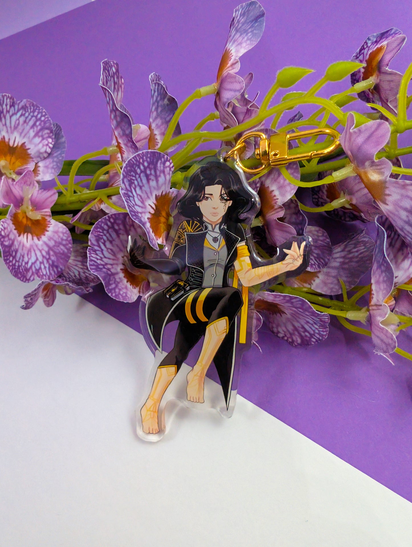 Acrylic charm That one french game