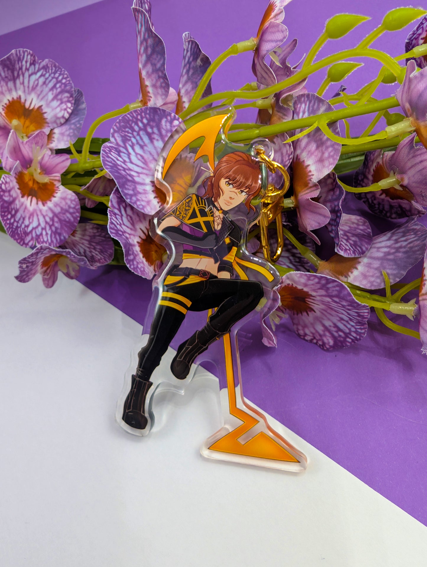 Acrylic charm That one french game