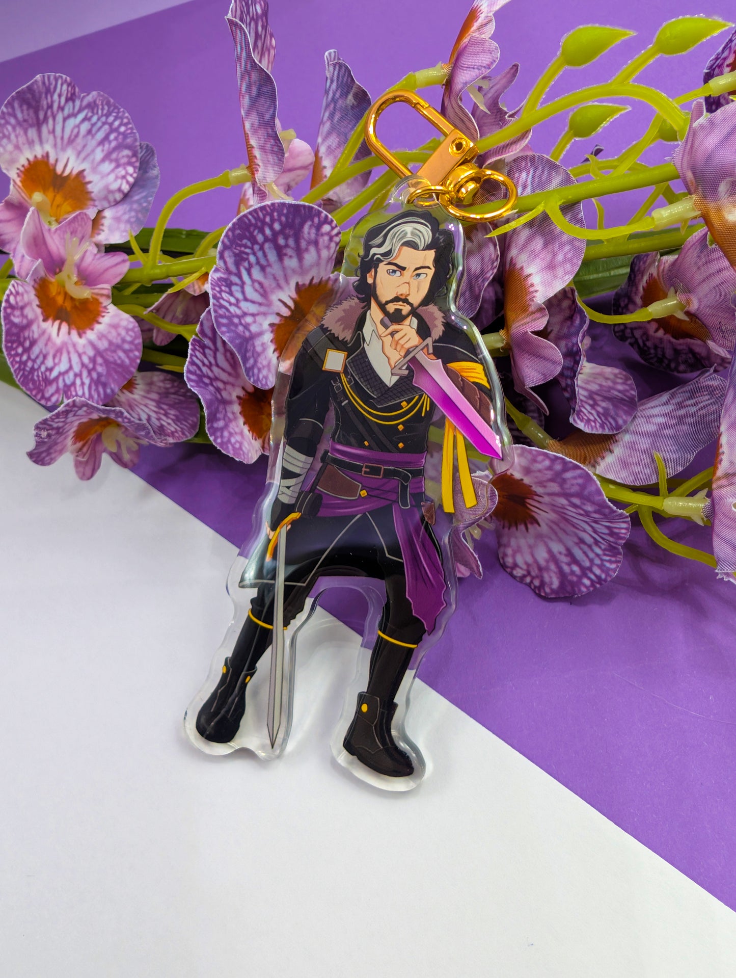 Acrylic charm That one french game