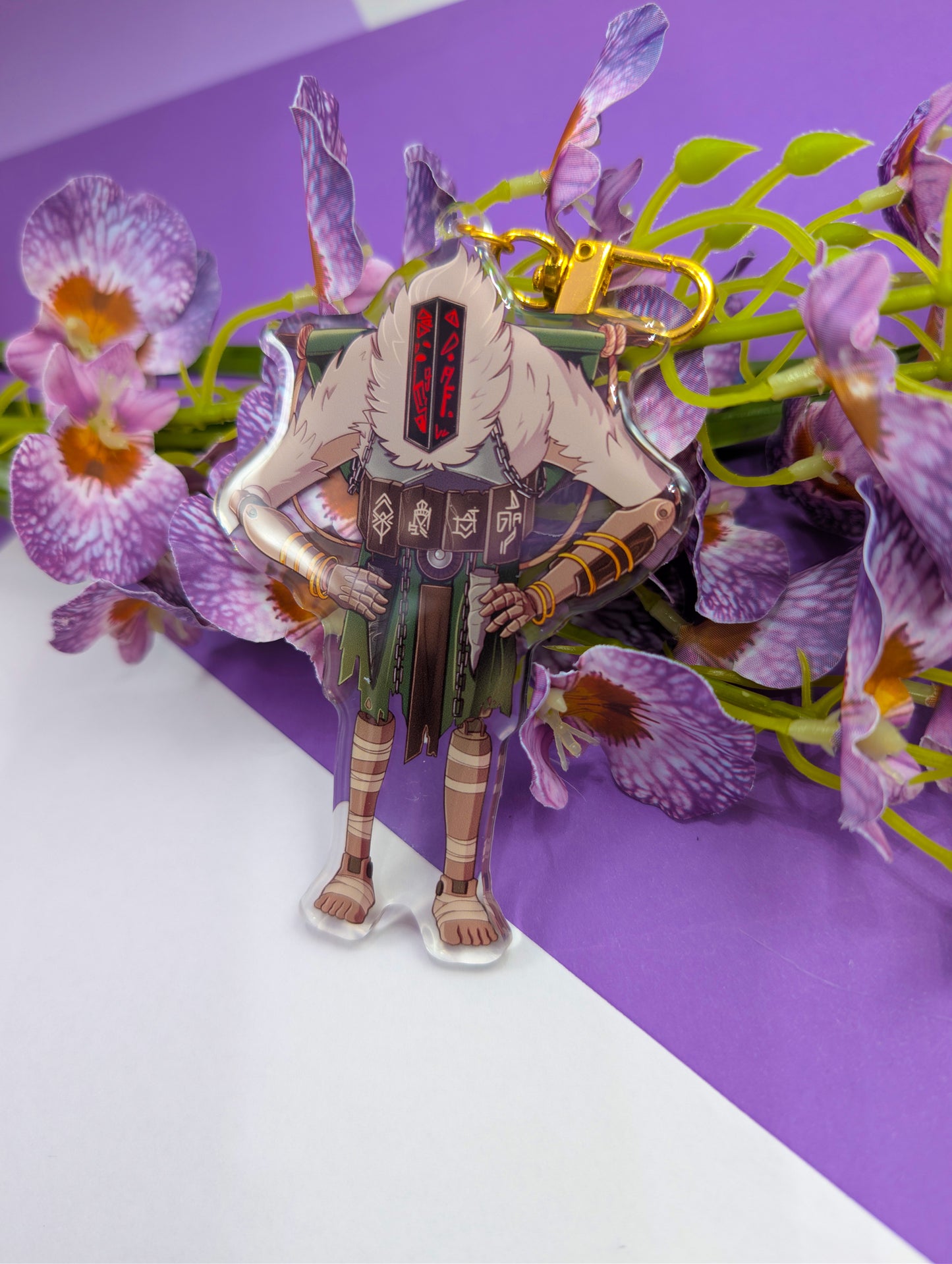 Acrylic charm That one french game
