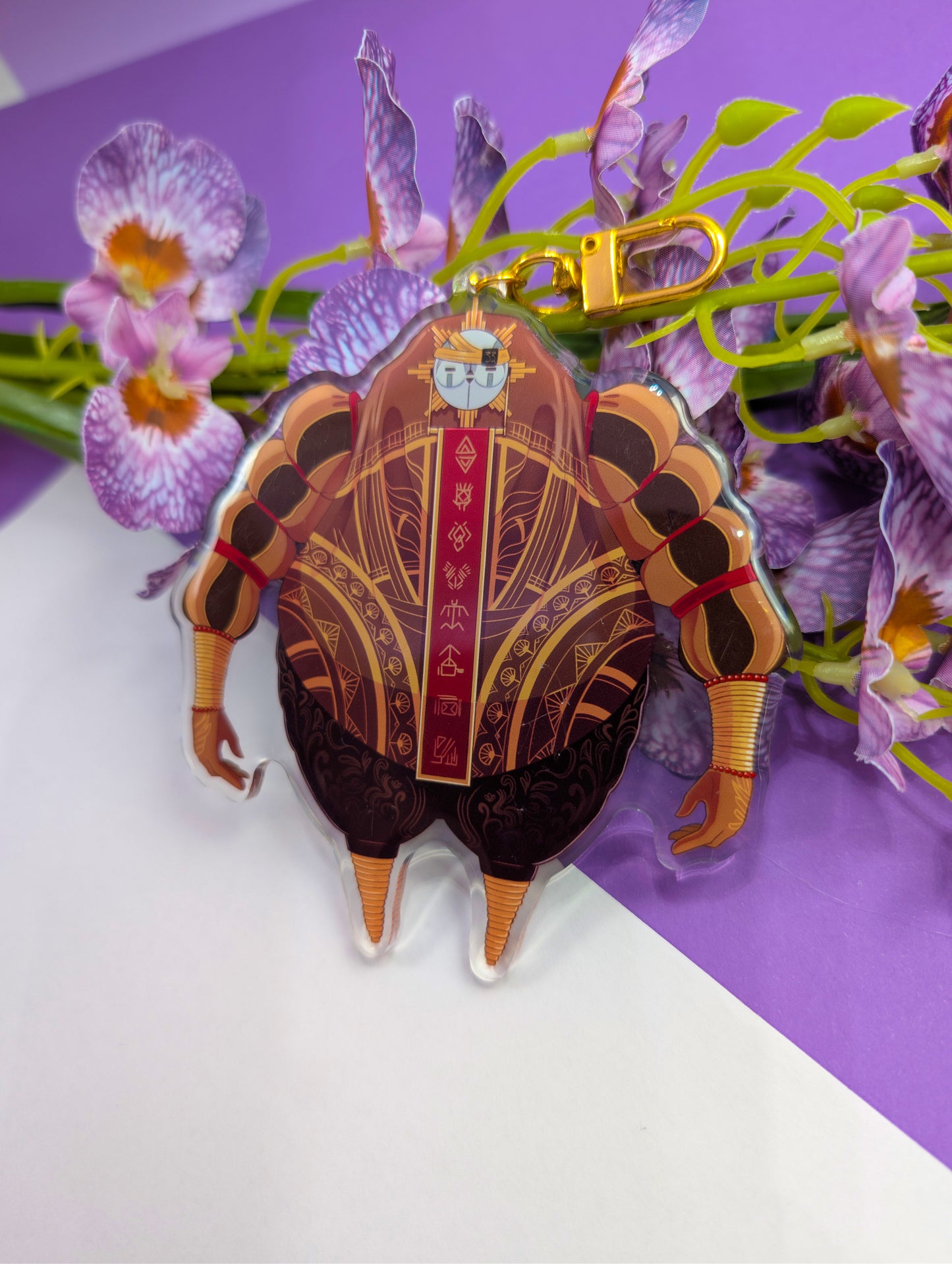 Acrylic charm That one french game