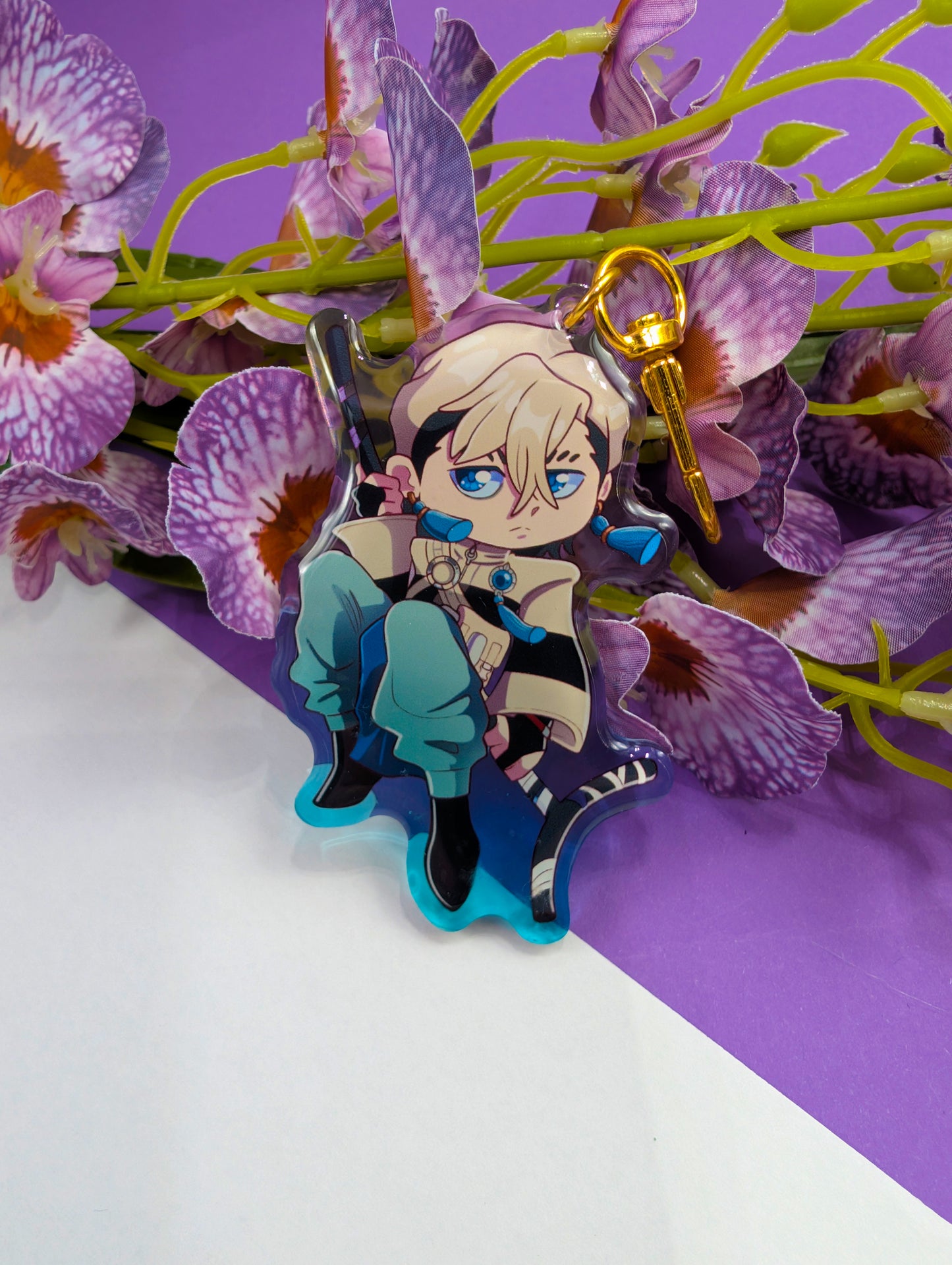 Acrylic charm Trash people