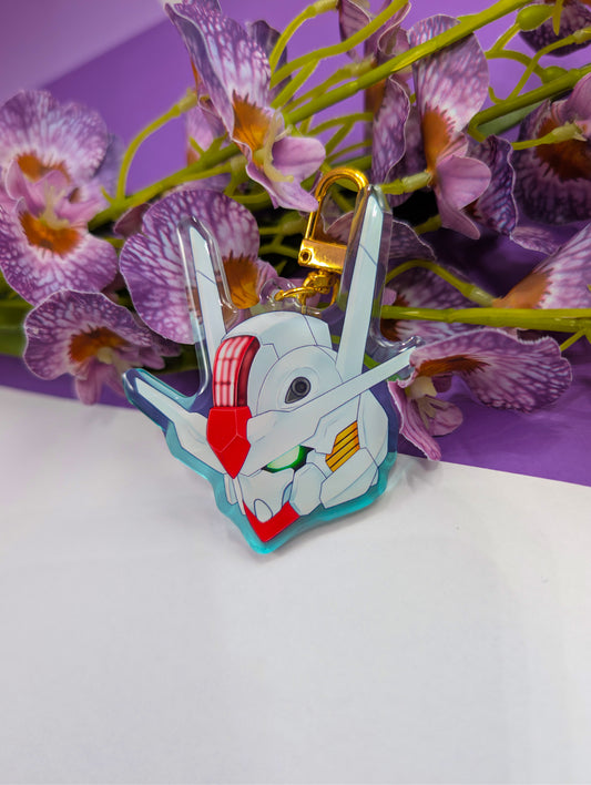 Acrylic charm Robot go boom!