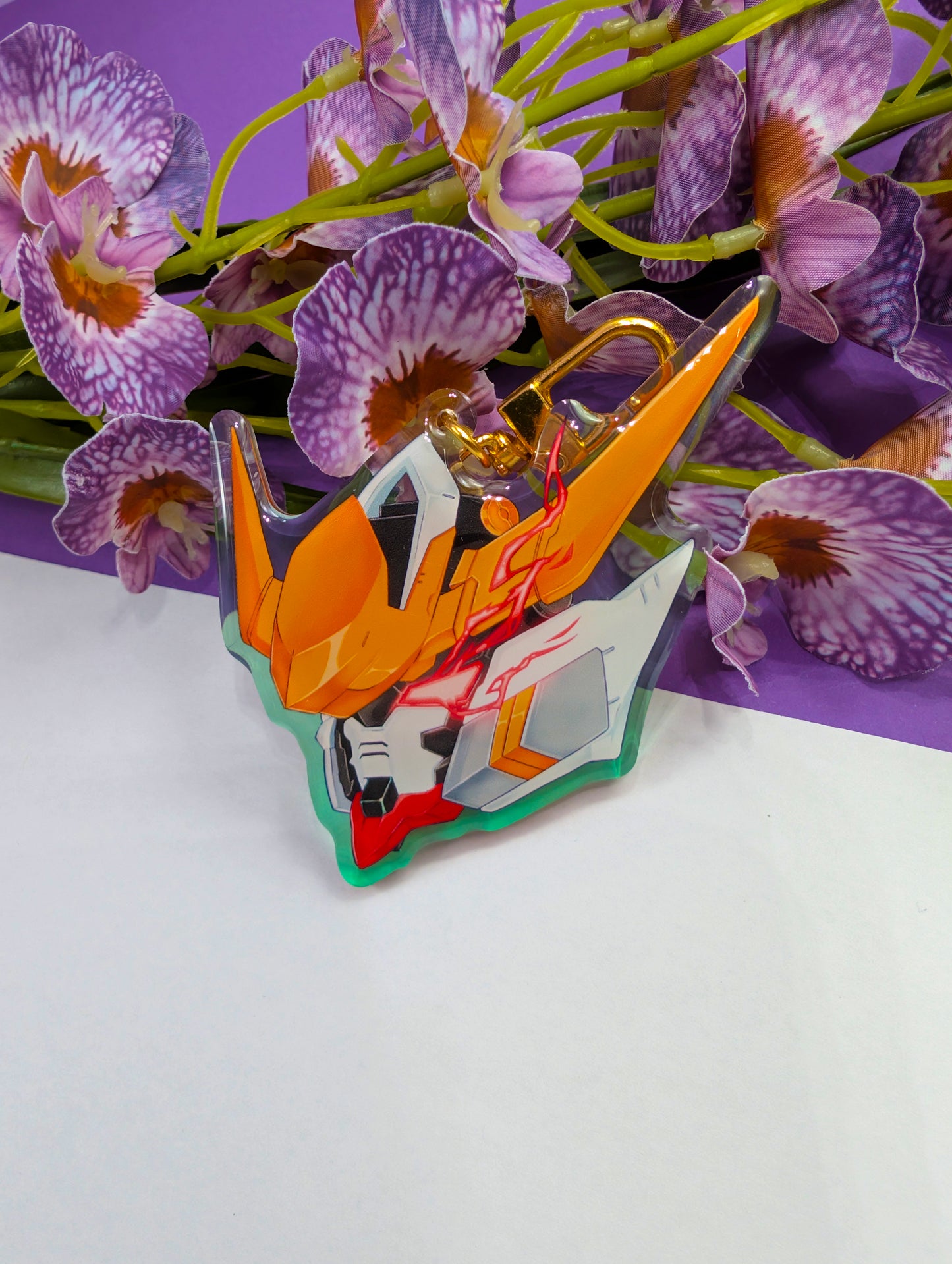 Acrylic charm Robot go boom!