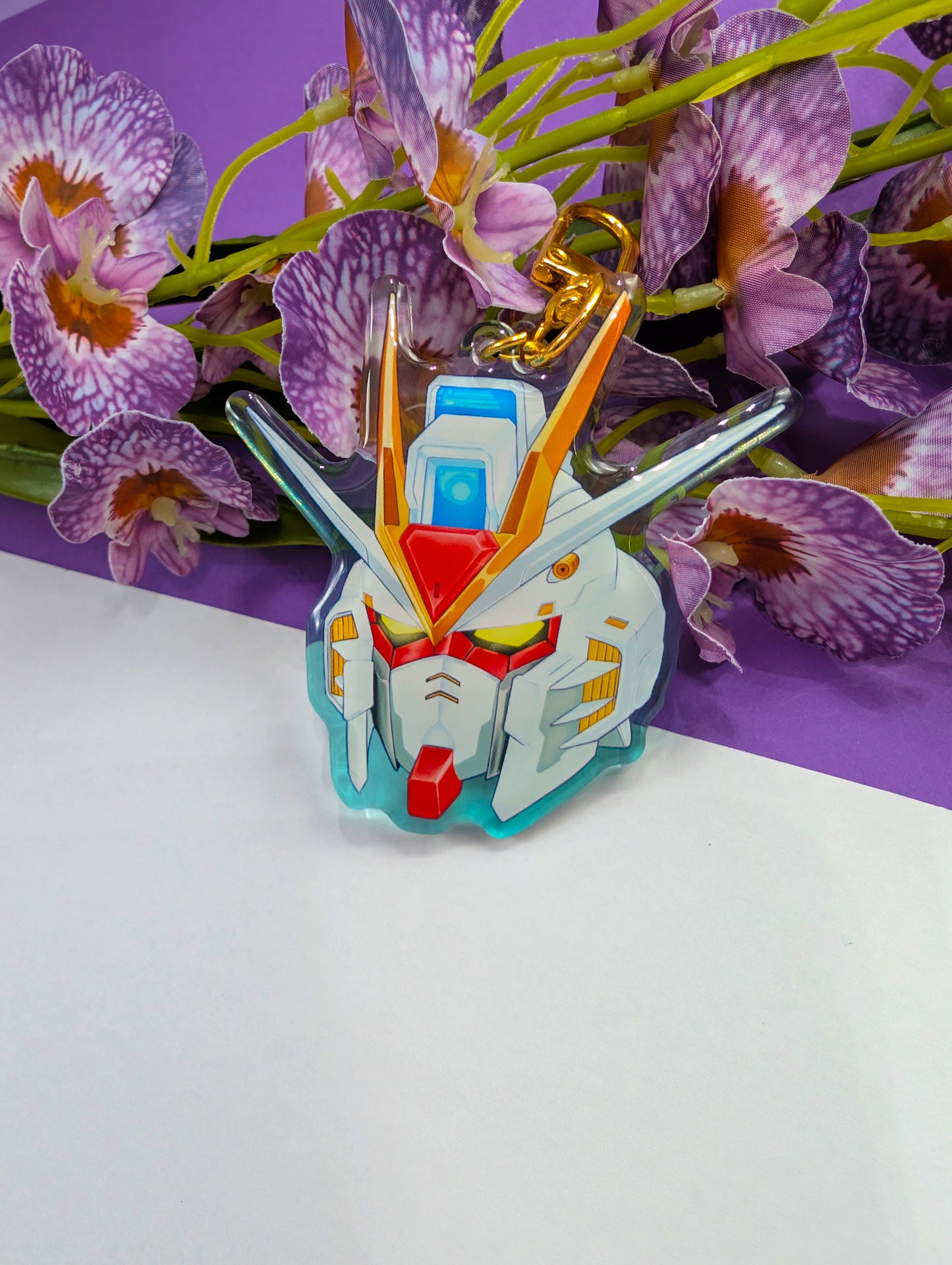 Acrylic charm Robot go boom!
