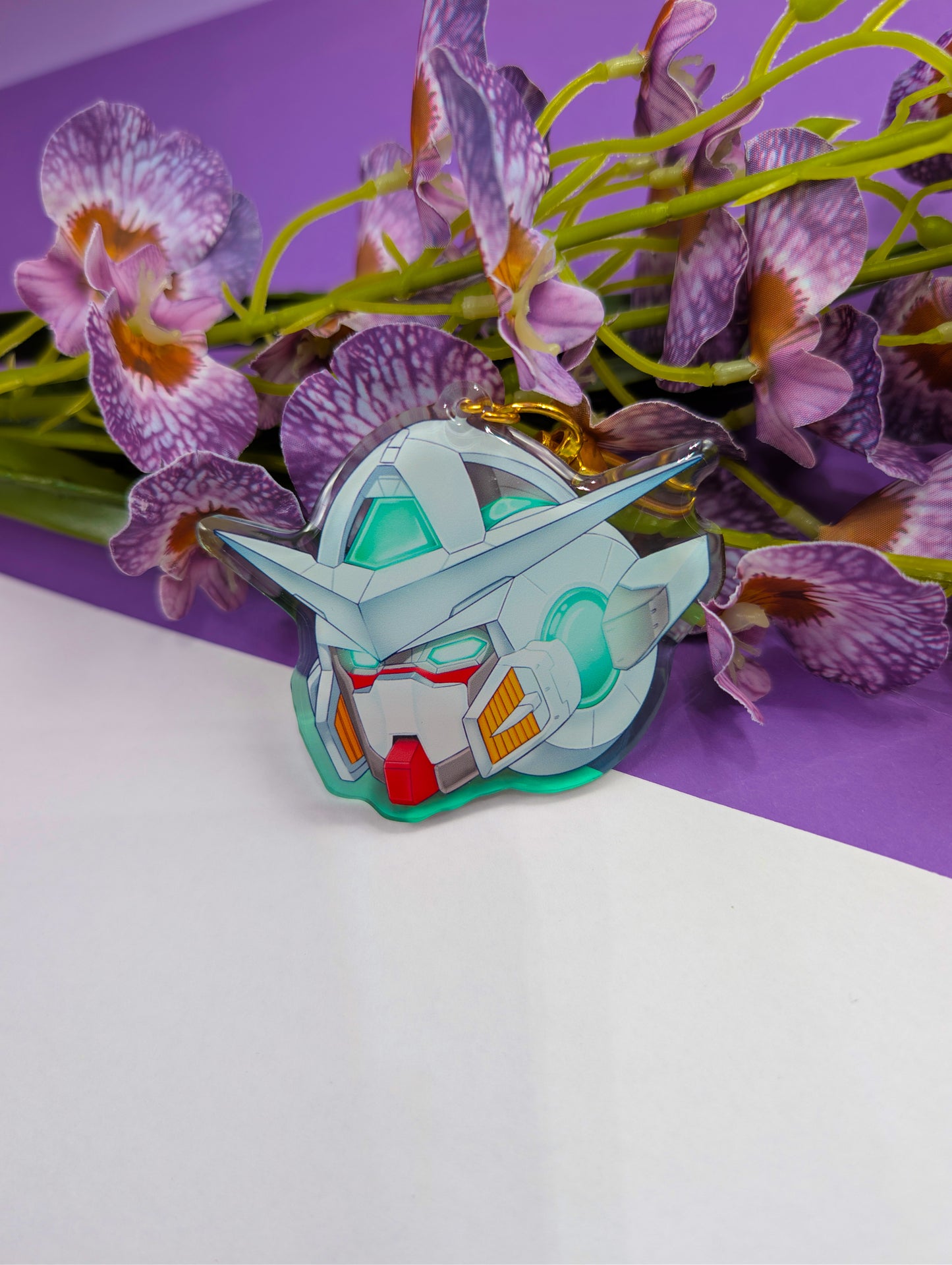 Acrylic charm Robot go boom!