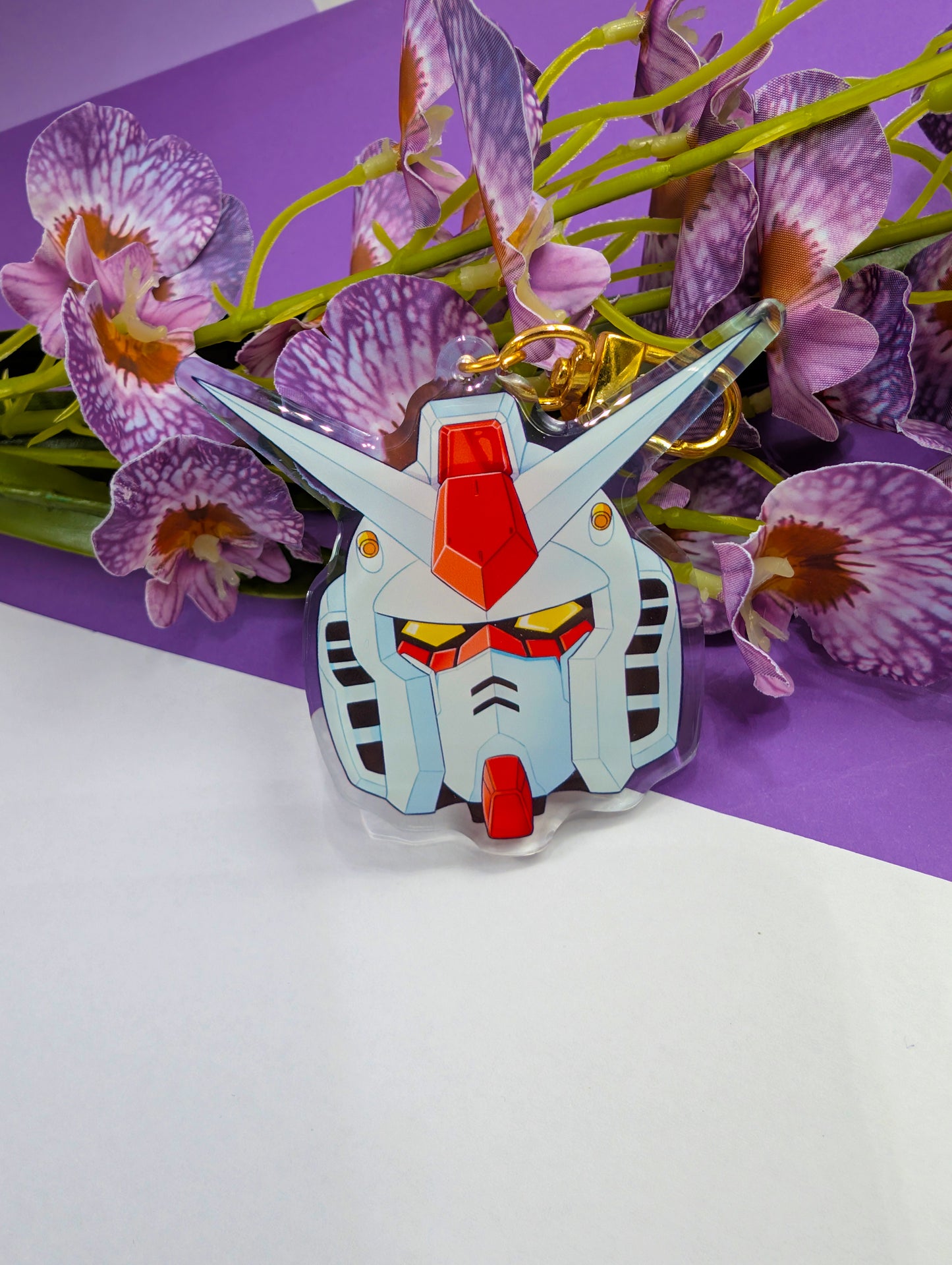 Acrylic charm Robot go boom!