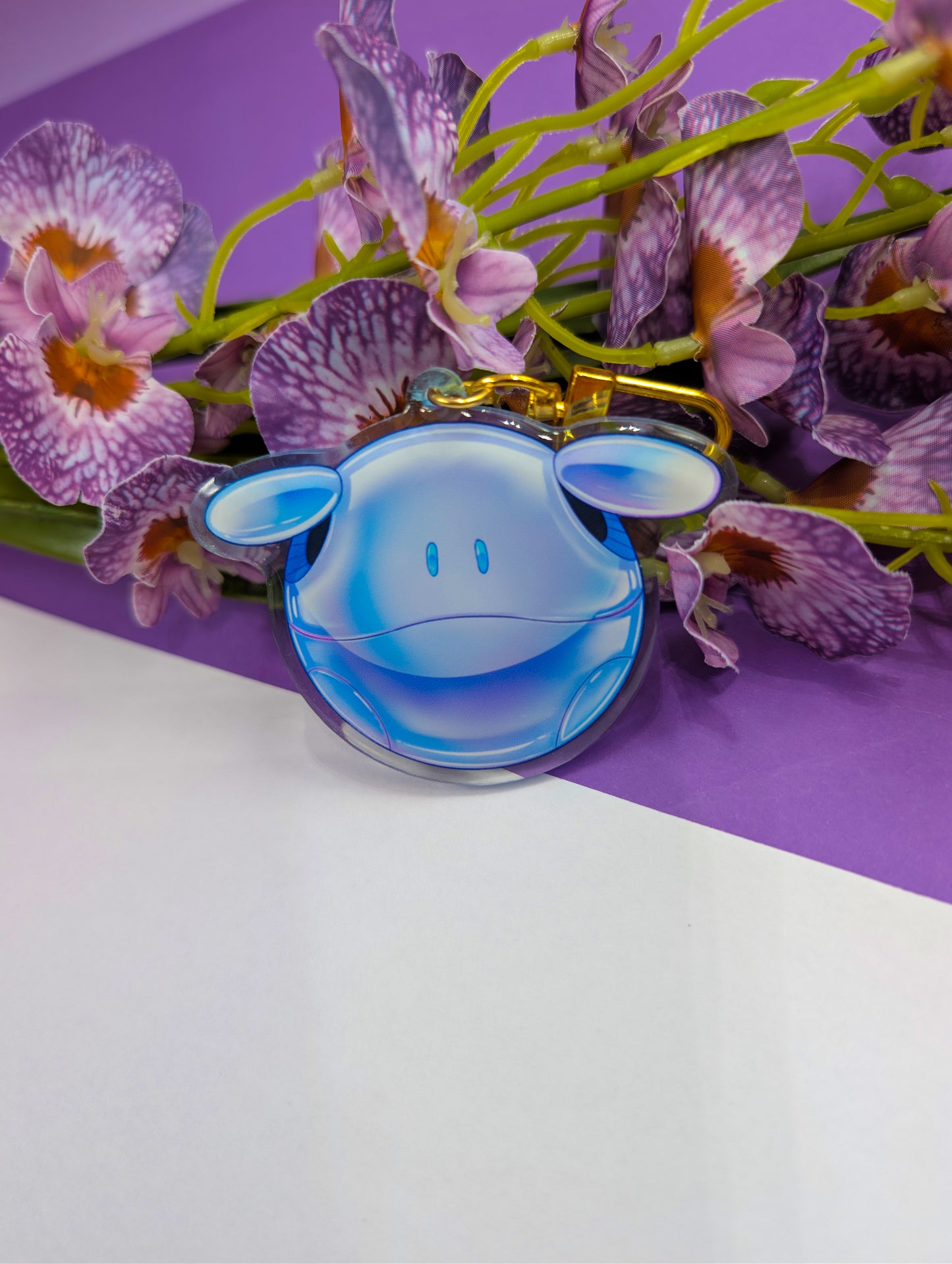 Acrylic charm Robot go boom!