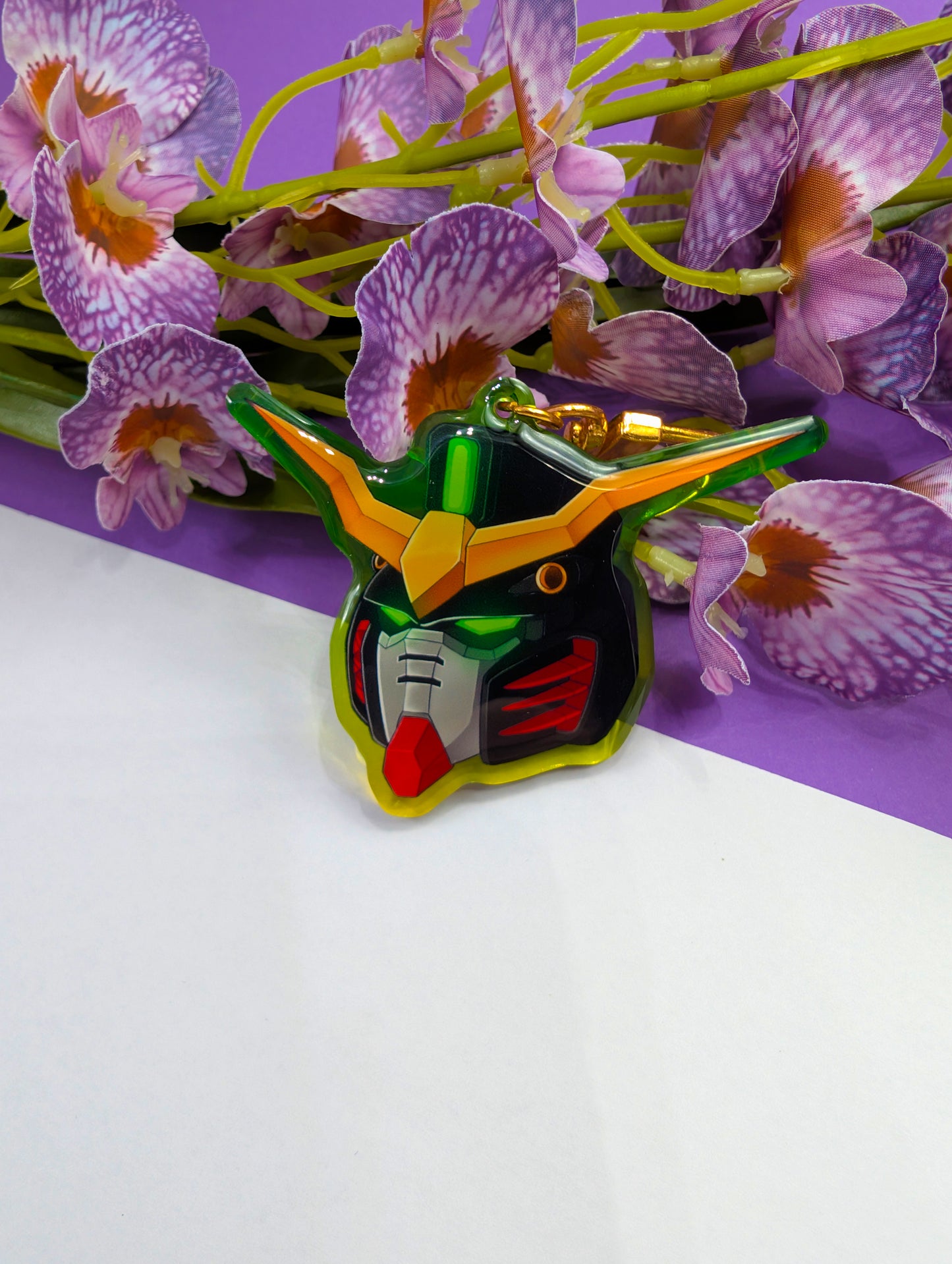 Acrylic charm Robot go boom!