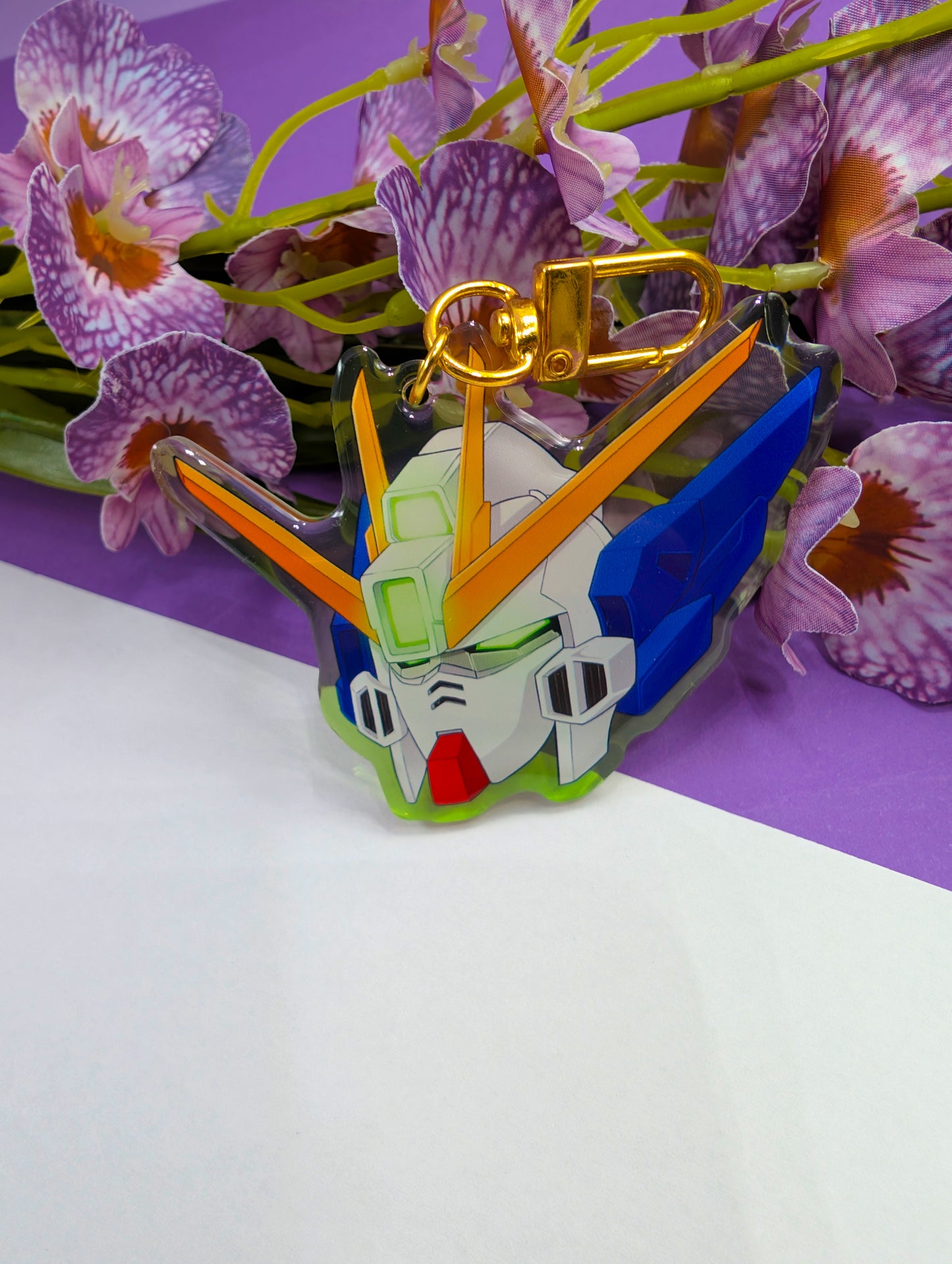 Acrylic charm Robot go boom!